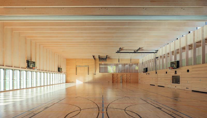 Heynlinsporthalle Königsbach – Stein_Architekt D´Inka Scheible Hoffmann Lewald